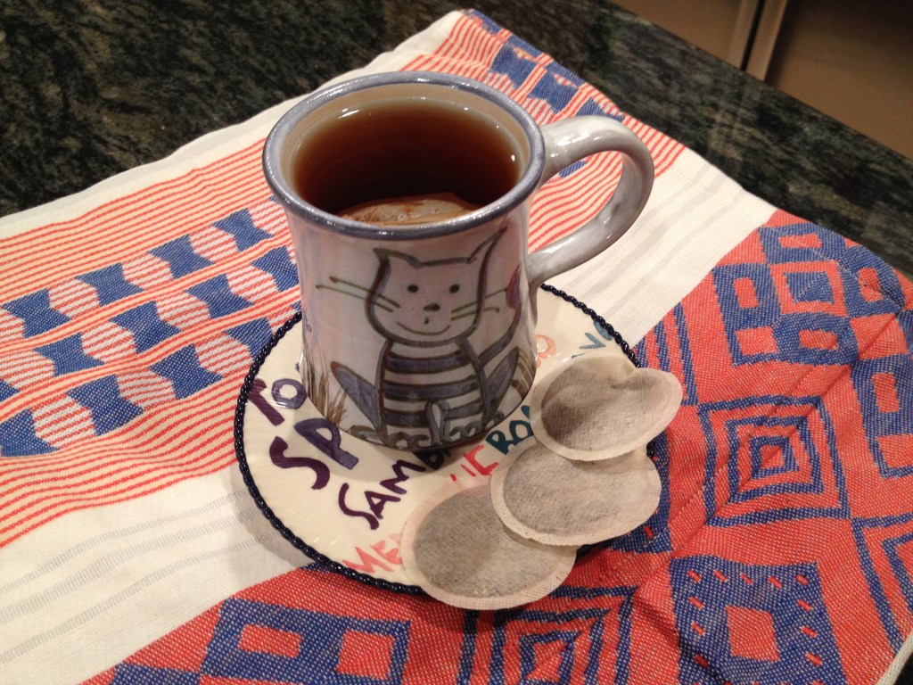 cup of cinnamon orange tea