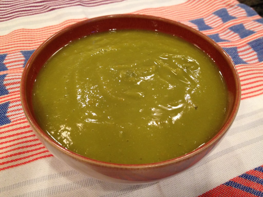 creamy split pea soup